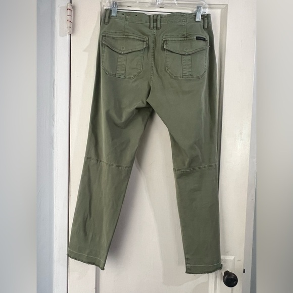 Sanctuary Women's Utility Crop Chino Pants Peace Green 28 - Picture 5 of 9